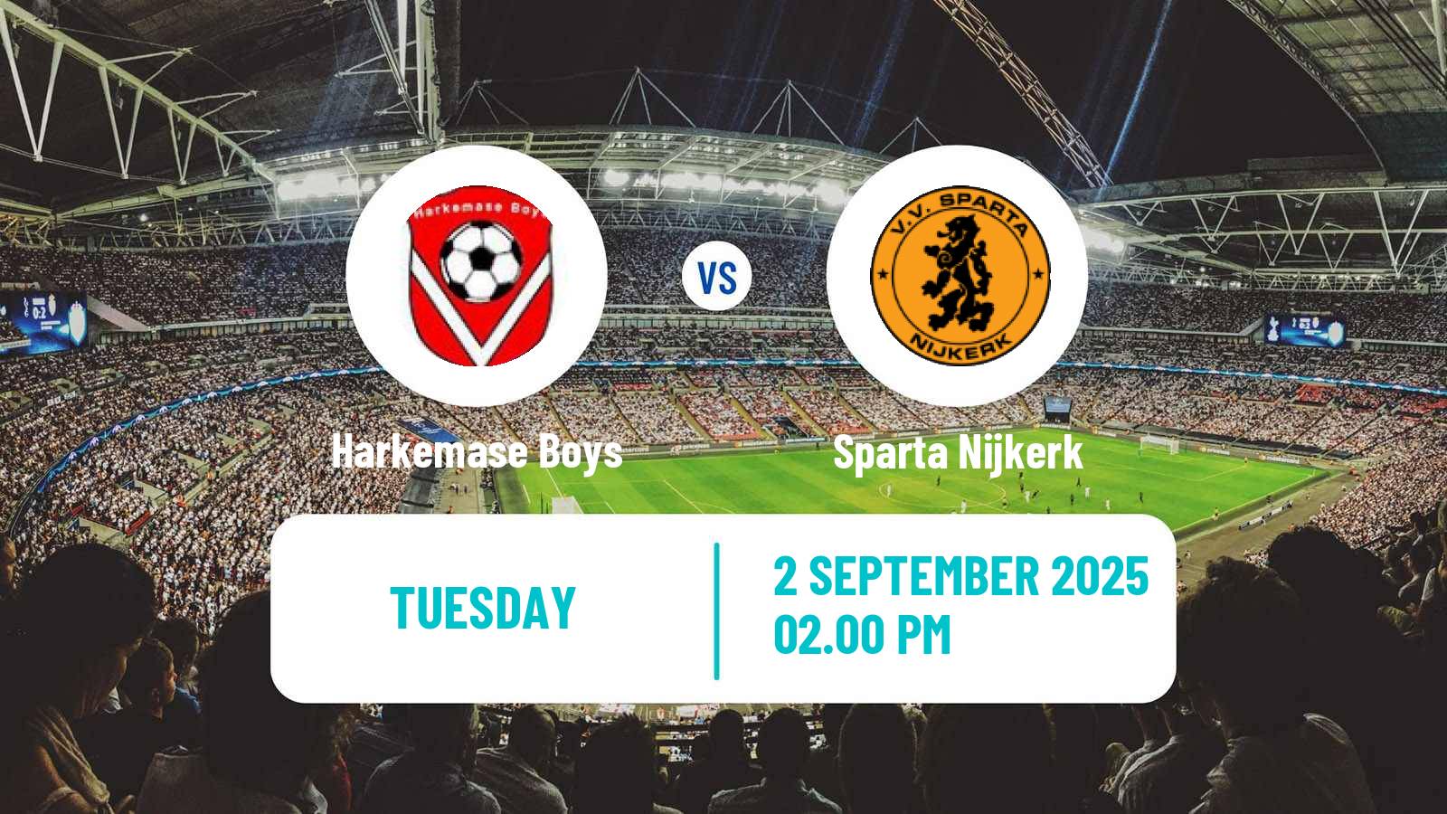 Soccer Dutch KNVB Beker Harkemase Boys - Sparta Nijkerk