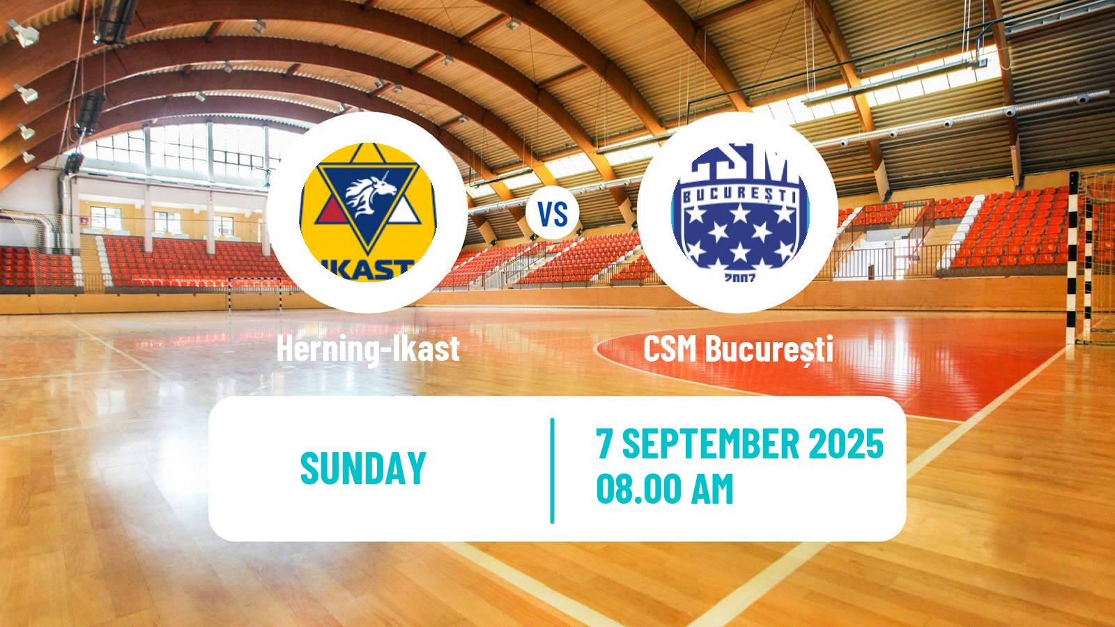 Handball EHF Champions League Women Herning-Ikast - CSM București