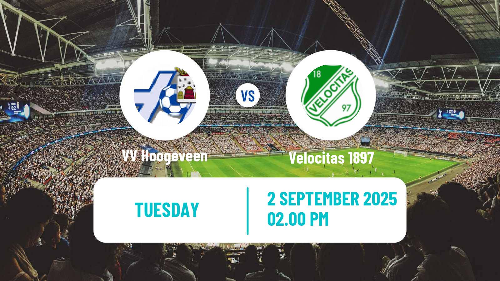 Soccer Dutch KNVB Beker Hoogeveen - Velocitas 1897