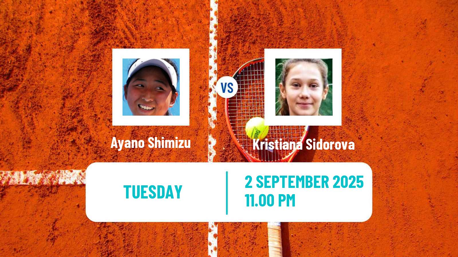 Tennis ITF W35 Nakhon Pathom 3 Women Ayano Shimizu - Kristiana Sidorova