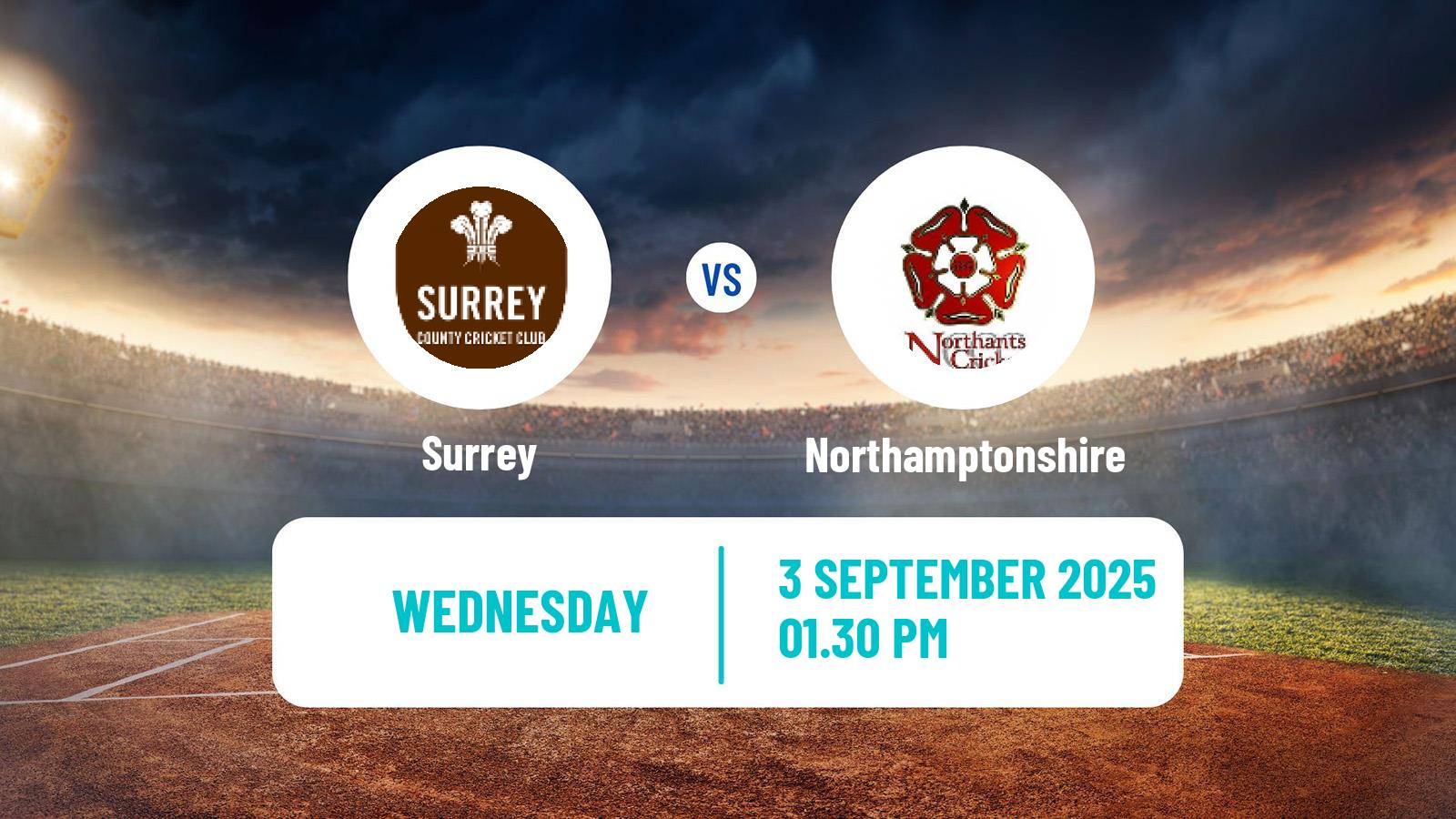 Cricket Vitality Blast Surrey - Northamptonshire