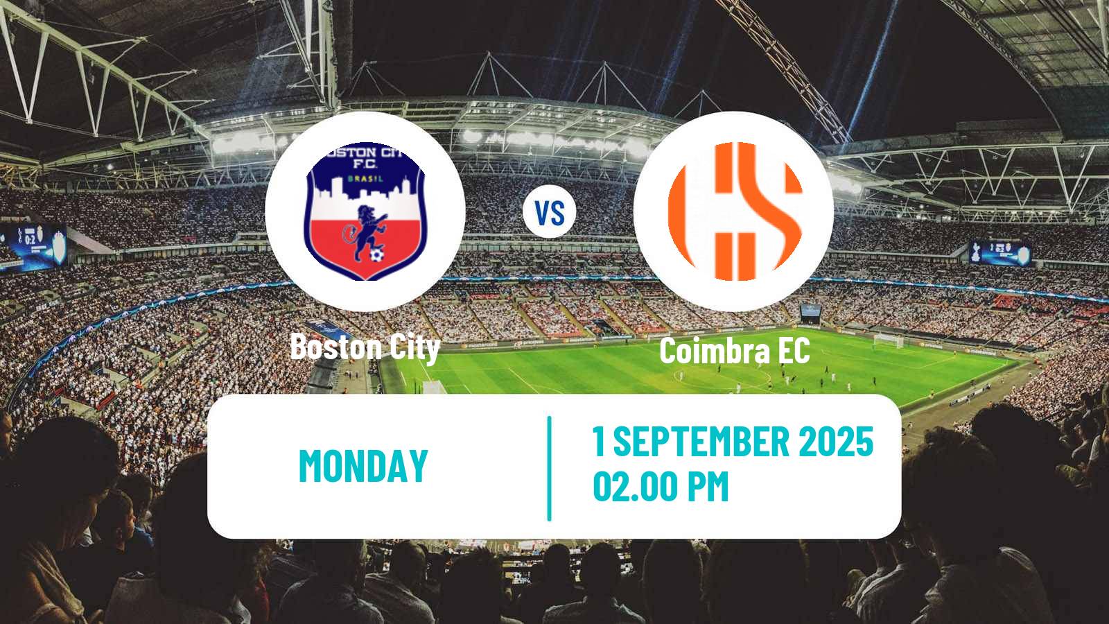 Soccer Brazilian Mineiro 3 Boston City - Coimbra