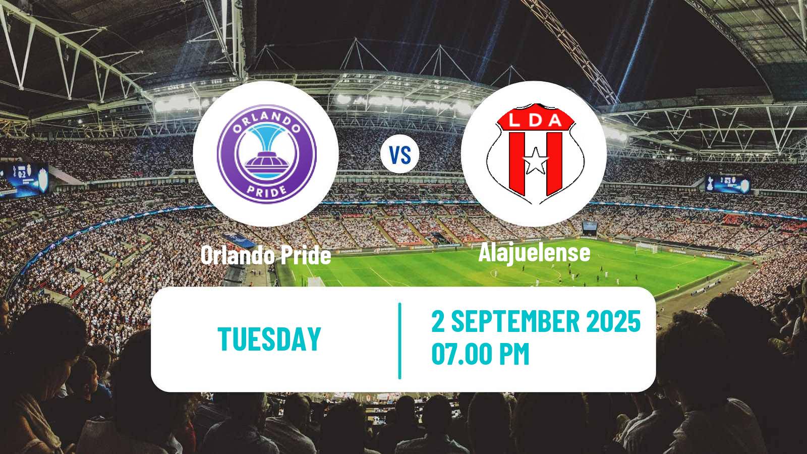 Soccer CONCACAF Champions Cup Women Orlando Pride - Alajuelense