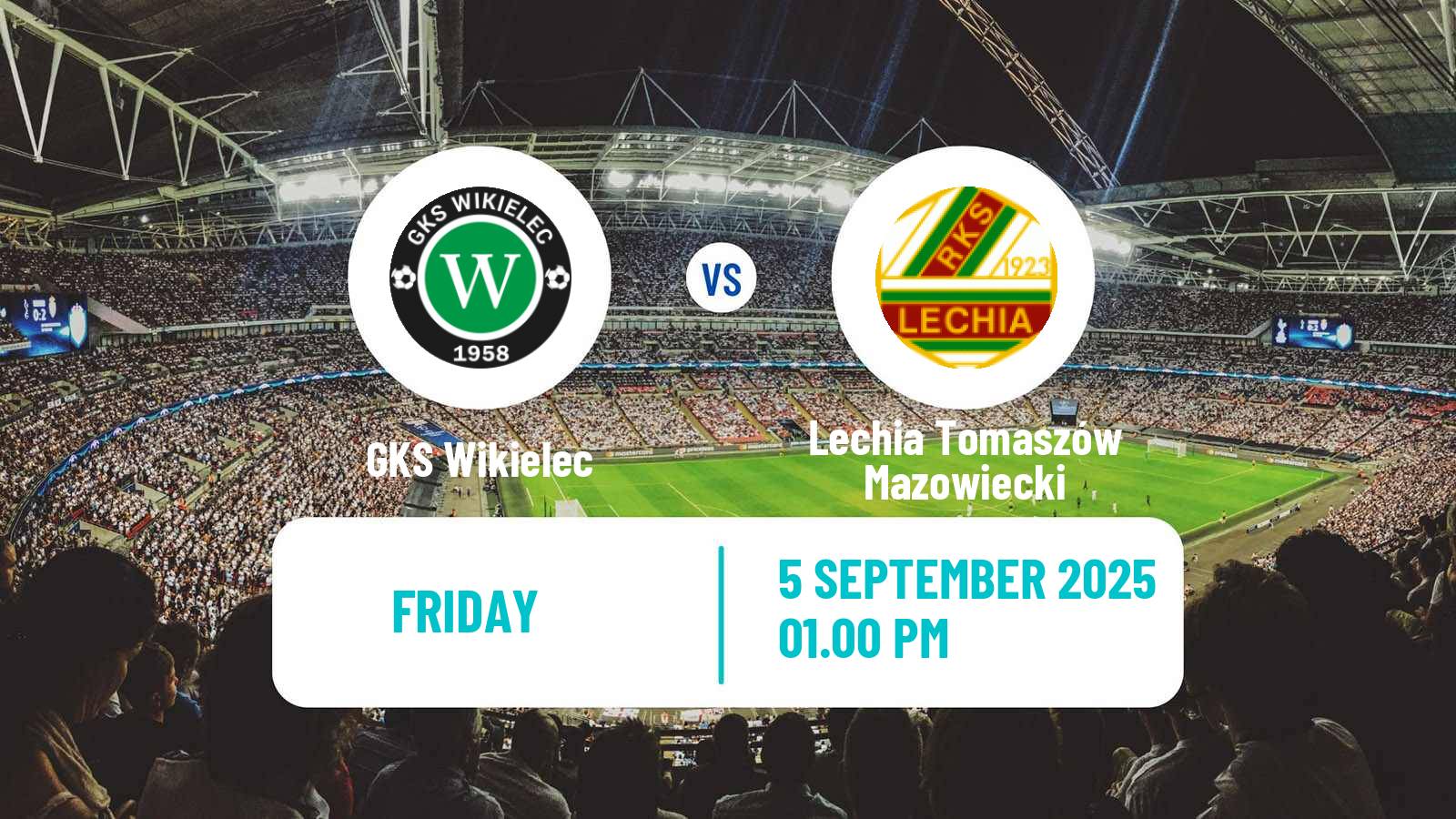 Soccer Polish Division 3 - Group I Wikielec - Lechia Tomaszów Mazowiecki