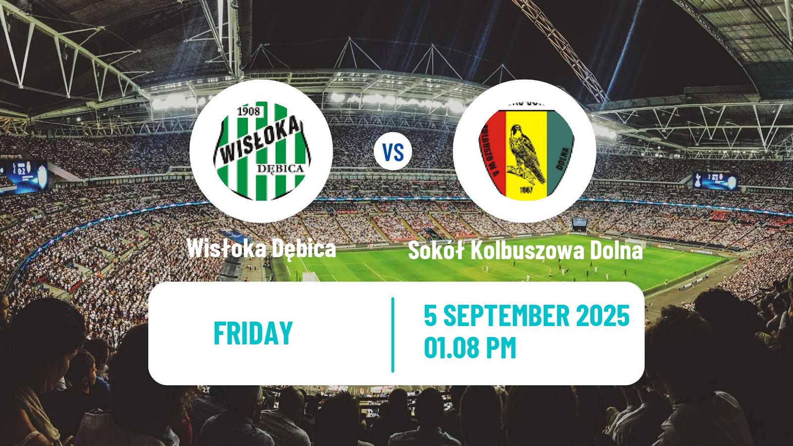 Soccer Polish Division 3 - Group IV Wisłoka Dębica - Sokół Kolbuszowa Dolna