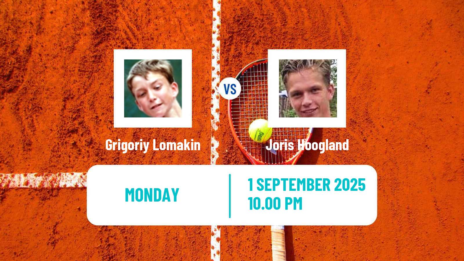Tennis ITF M25 Bali 3 Men Grigoriy Lomakin - Joris Hoogland