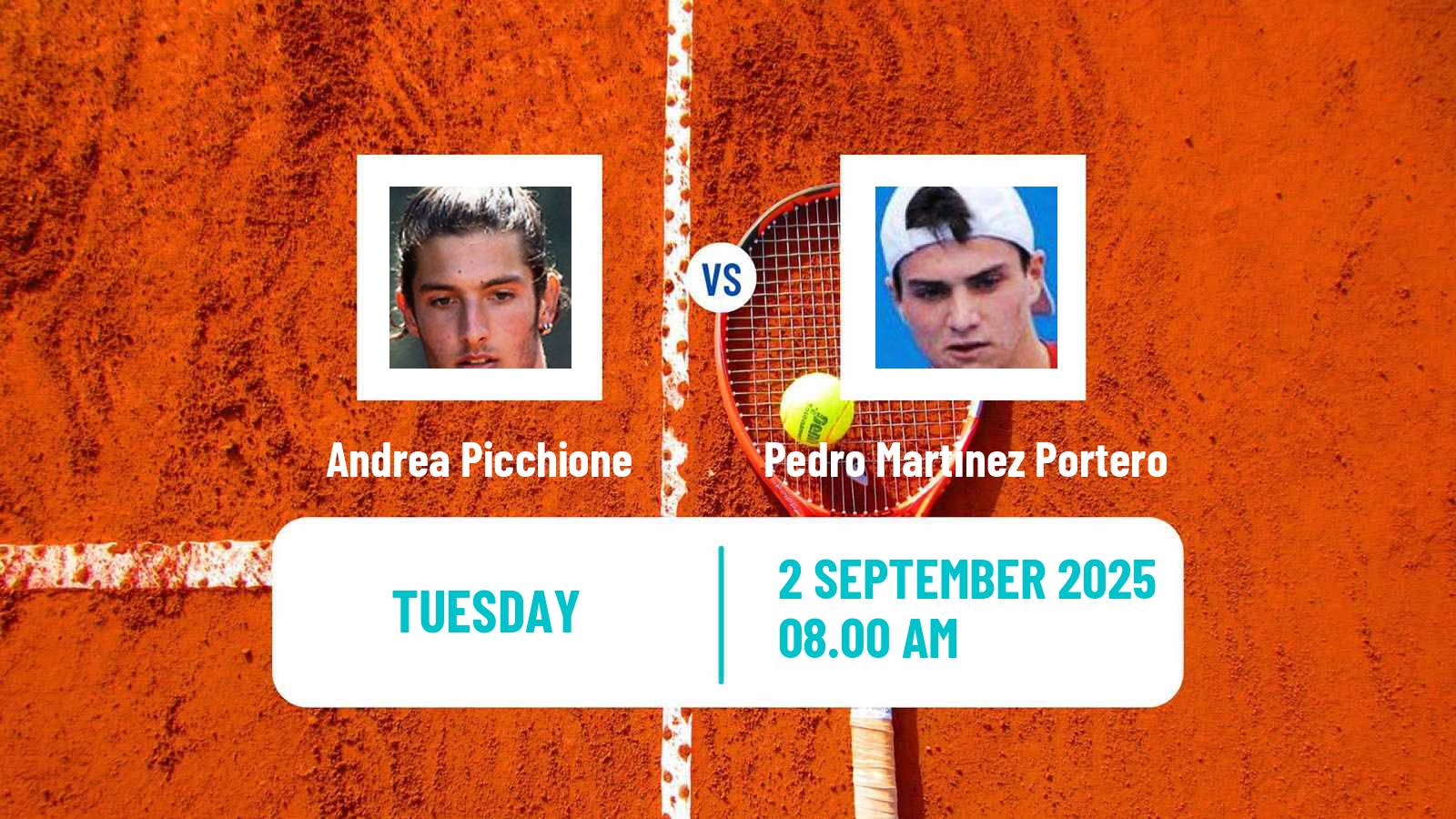 Tennis Genova Challenger Men Andrea Picchione - Pedro Martinez Portero