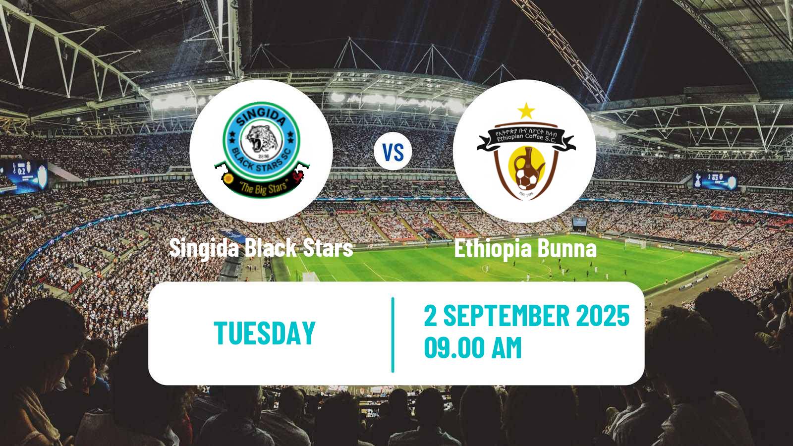 Soccer CECAFA Clubs Cup Singida Black Stars - Ethiopia Bunna