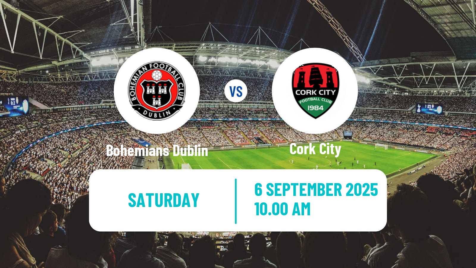 Soccer Irish National League Women Bohemians Dublin - Cork City