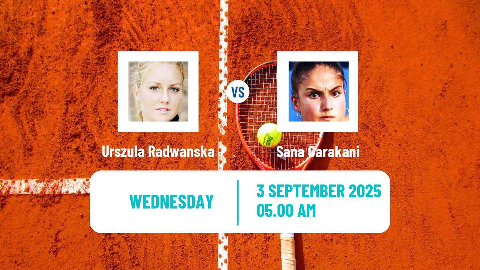 Tennis ITF W50 Leiria Women Urszula Radwanska - Sana Garakani