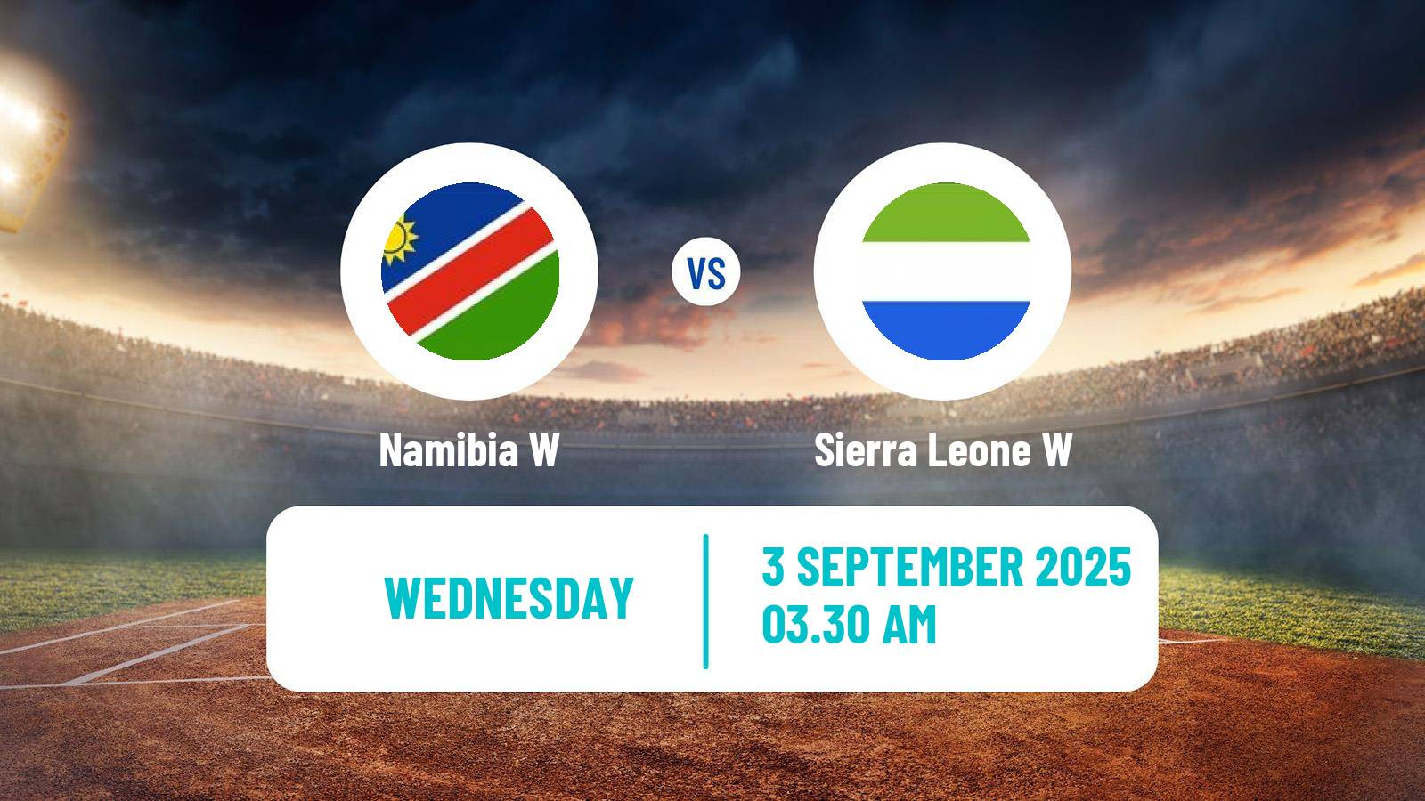 Cricket ICC World Twenty20 Women Namibia W - Sierra Leone W