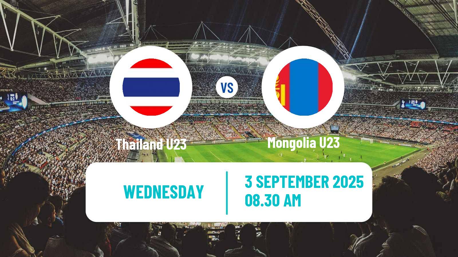 Soccer AFC Asian Cup U23 Thailand U23 - Mongolia U23