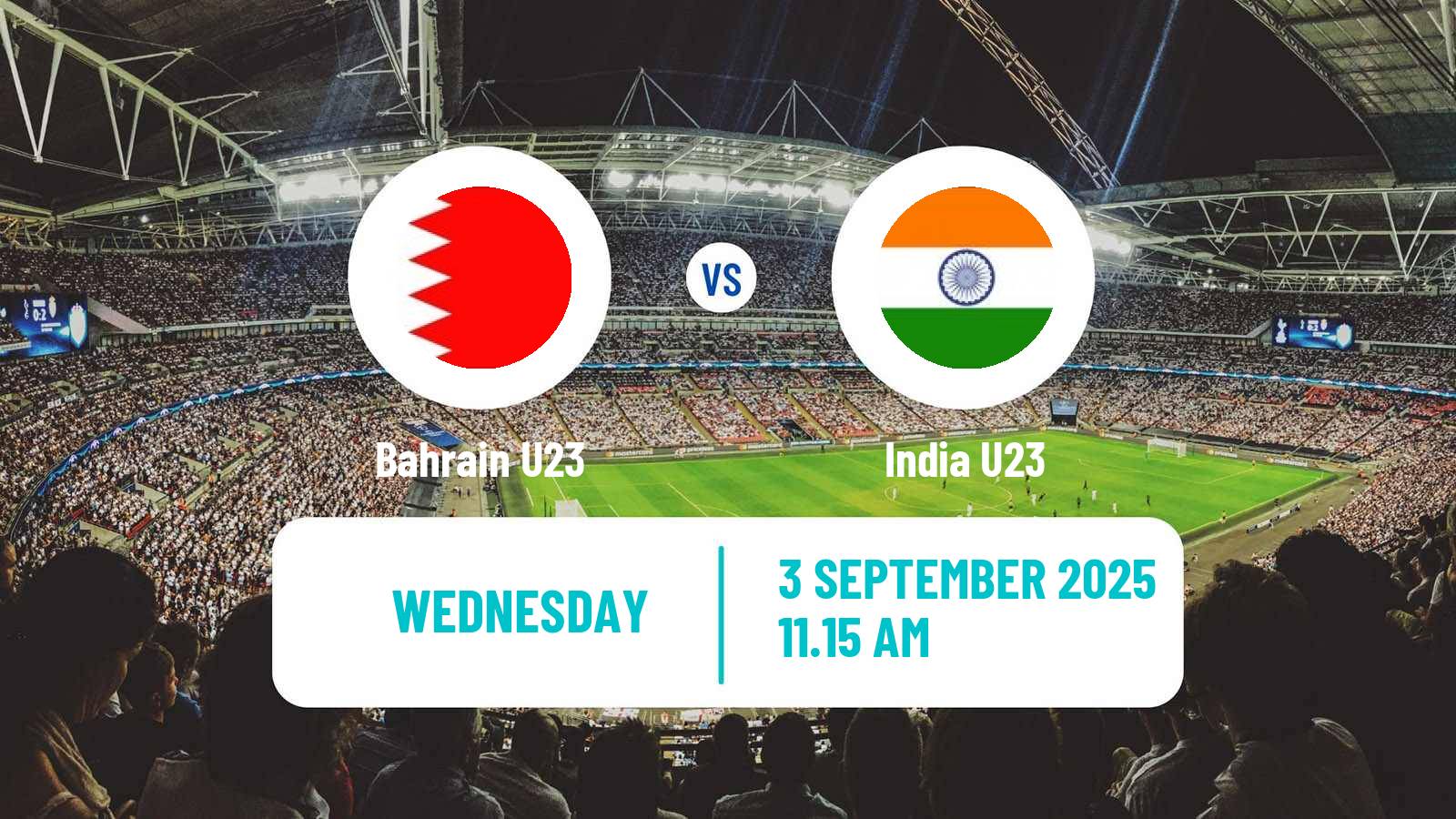 Soccer AFC Asian Cup U23 Bahrain U23 - India U23
