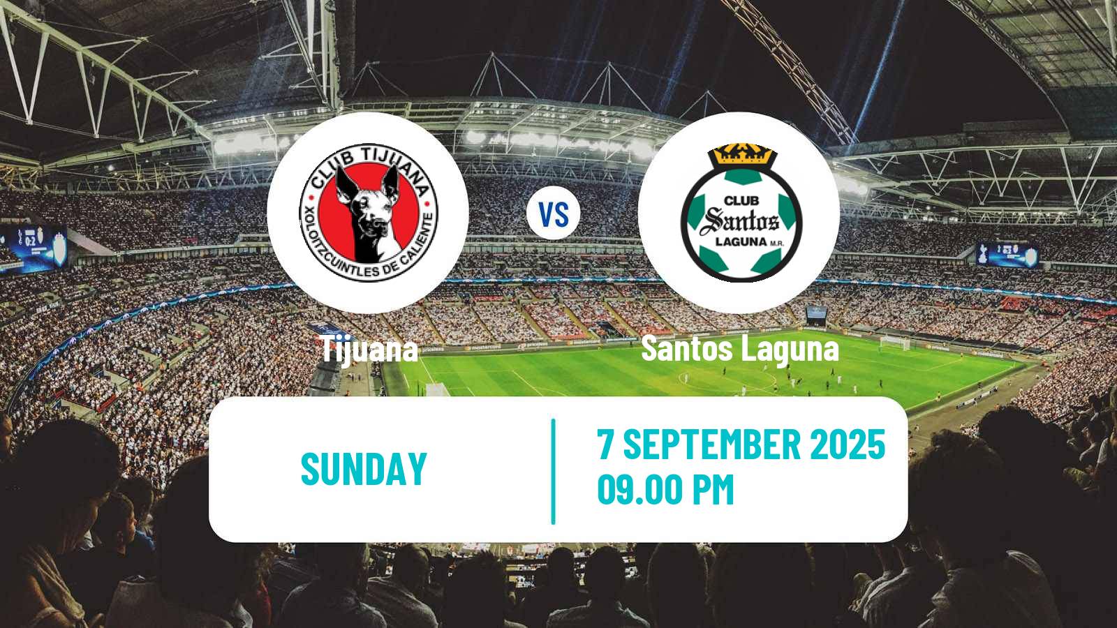Soccer Mexican Liga MX Women Tijuana - Santos Laguna