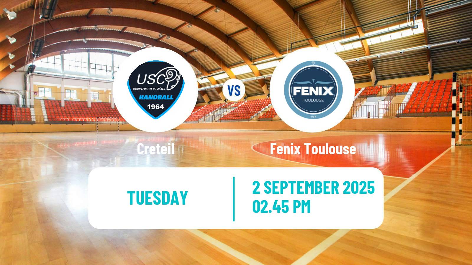 Handball Coupe de France Handball Creteil - Fenix Toulouse