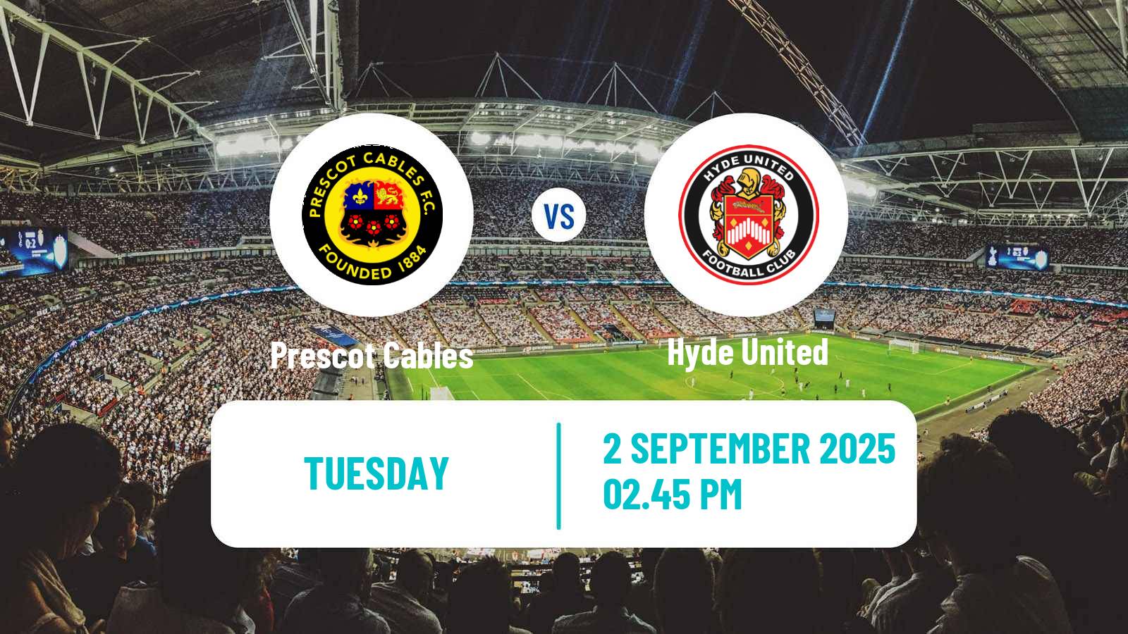 Soccer English FA Cup Prescot Cables - Hyde United