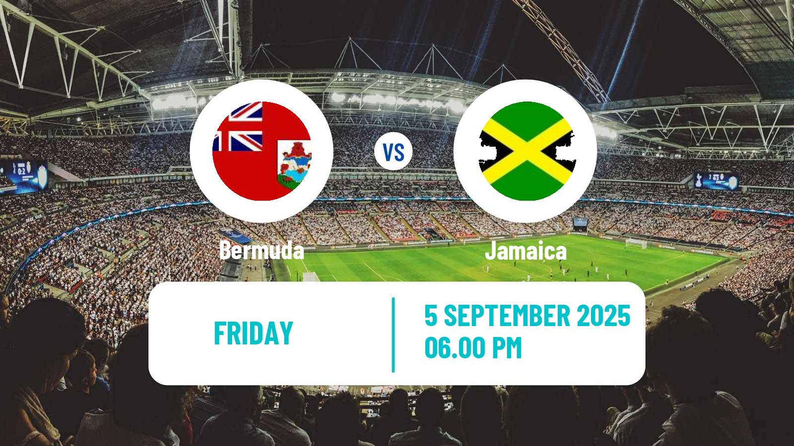 Soccer FIFA World Cup Bermuda - Jamaica