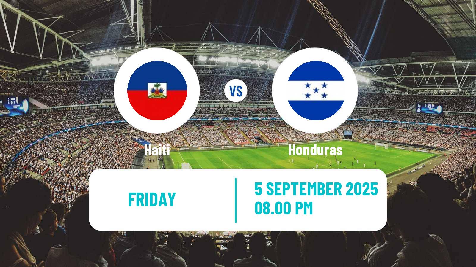 Soccer FIFA World Cup Haiti - Honduras