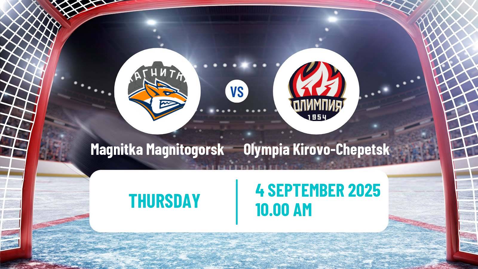 Hockey VHL Magnitka Magnitogorsk - Olympia Kirovo-Chepetsk