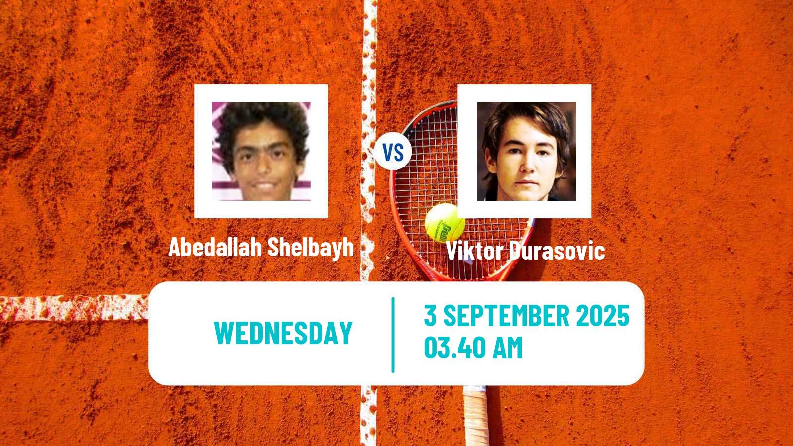 Tennis Istanbul Challenger Men Abedallah Shelbayh - Viktor Durasovic