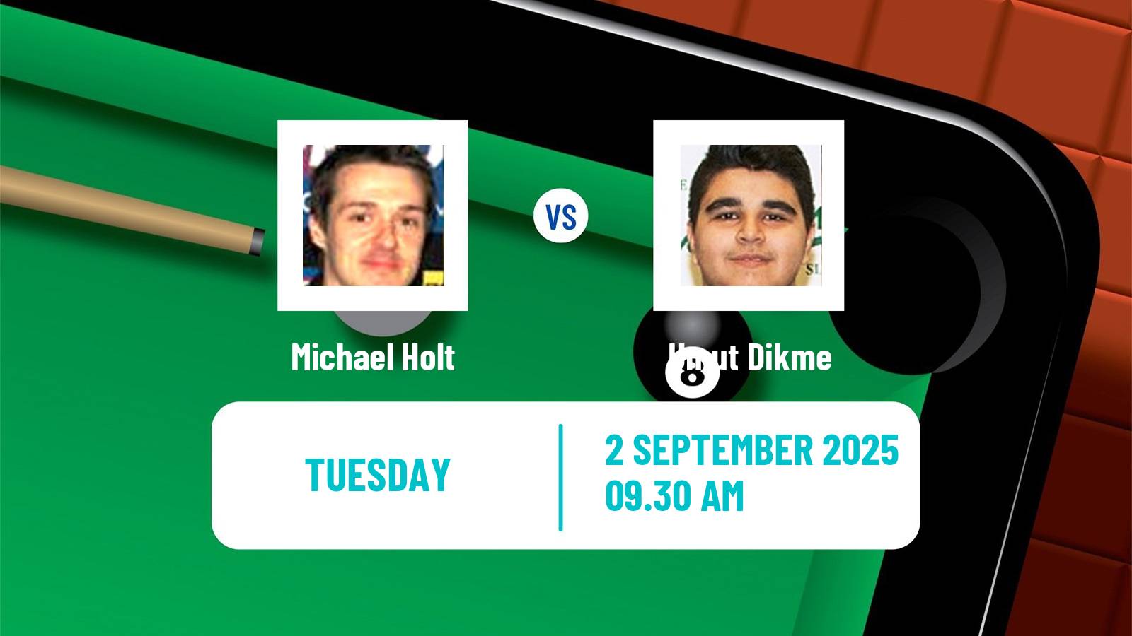 Snooker Grand Prix Michael Holt - Umut Dikme