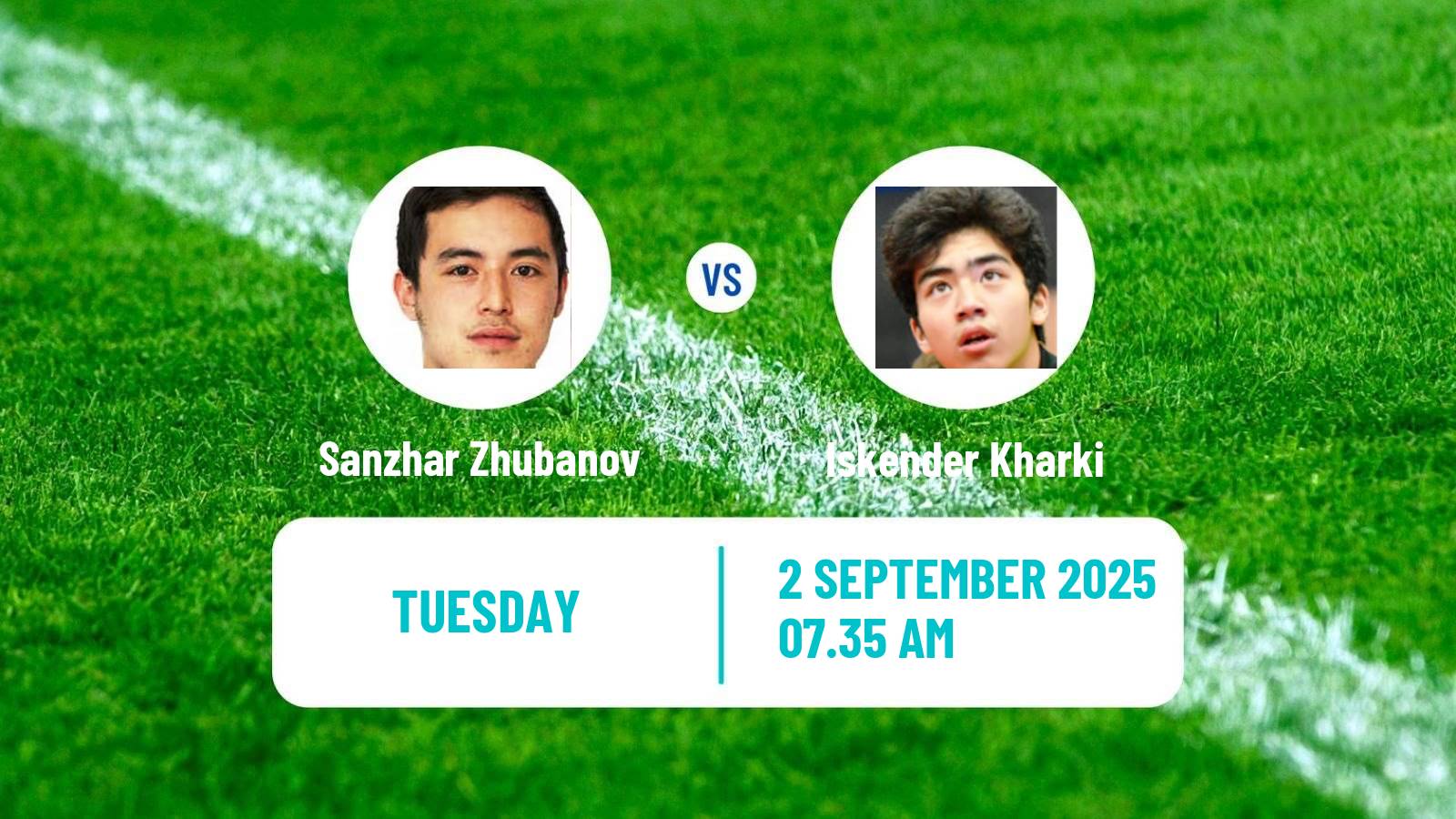 Table tennis Wtt Contender Almaty Men Sanzhar Zhubanov - Iskender Kharki