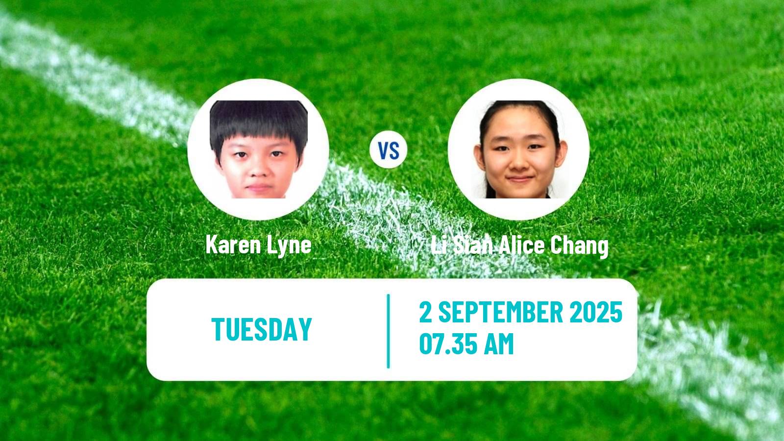 Table tennis Wtt Contender Almaty Women Karen Lyne - Li Sian Alice Chang