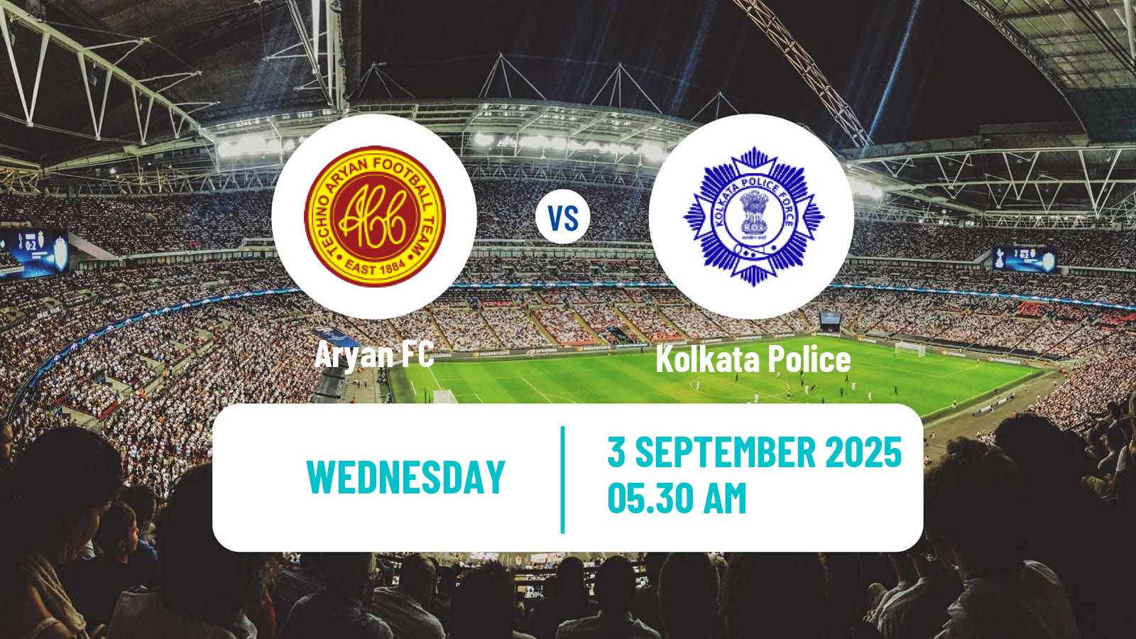 Soccer Calcutta Premier Division Aryan - Kolkata Police