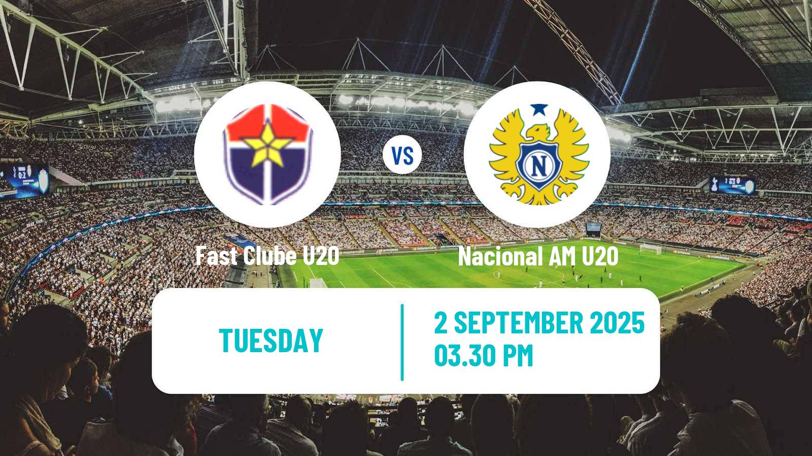 Soccer Brazilian Amazonense U20 Fast Clube U20 - Nacional AM U20