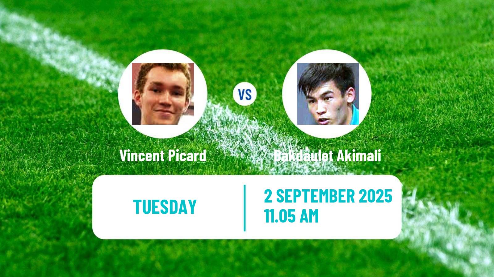 Table tennis Wtt Contender Almaty Men Vincent Picard - Bakdaulet Akimali