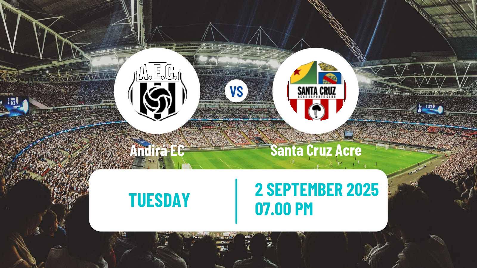 Soccer Brazilian Acreano 2 Andirá - Santa Cruz Acre