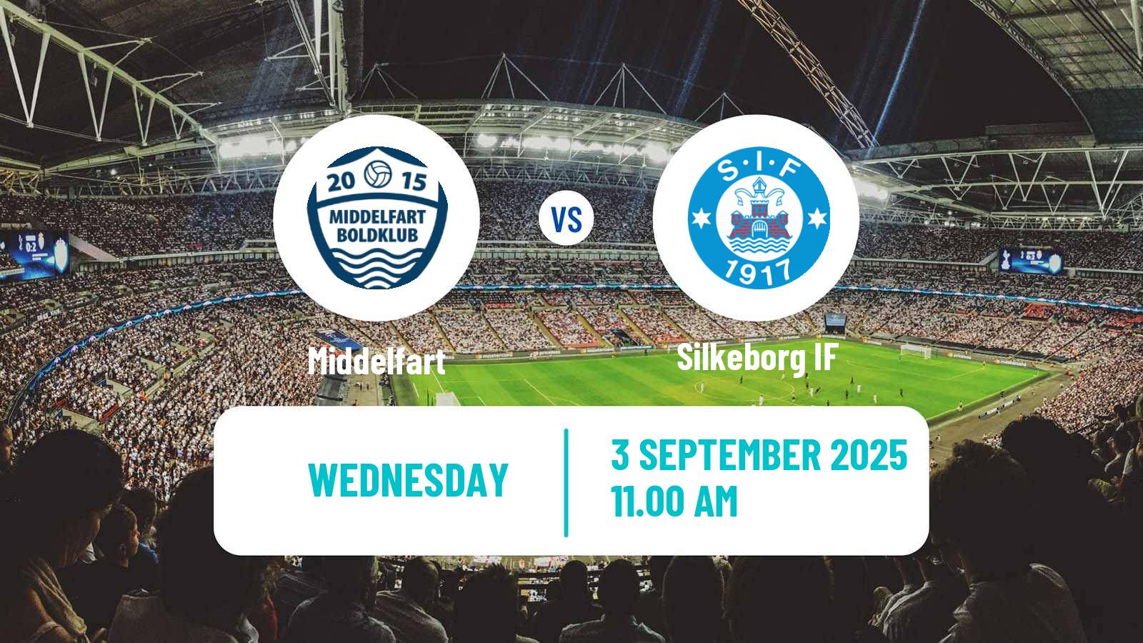 Soccer Danish Landspokal Cup Middelfart - Silkeborg IF