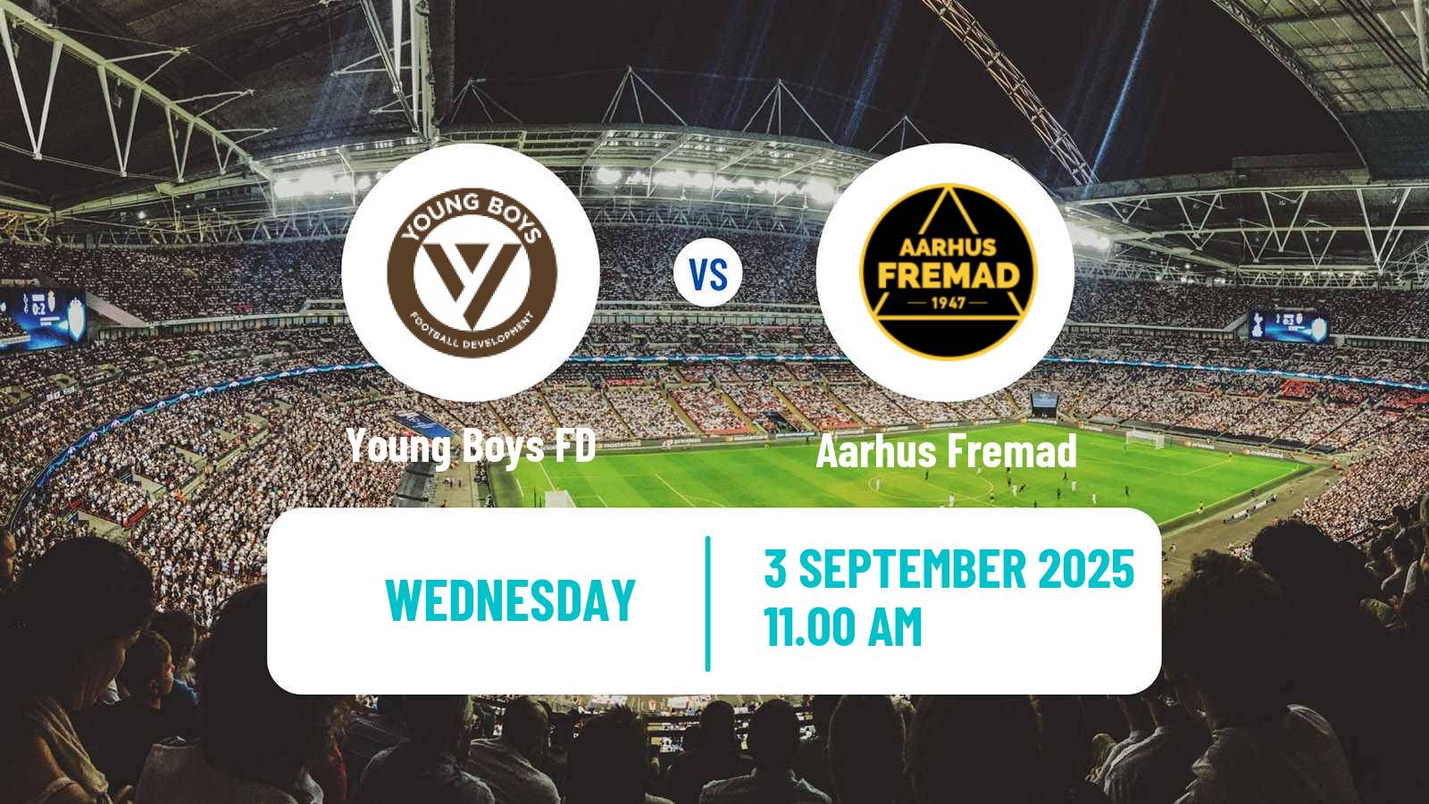 Soccer Danish Landspokal Cup Young Boys FD - Aarhus Fremad