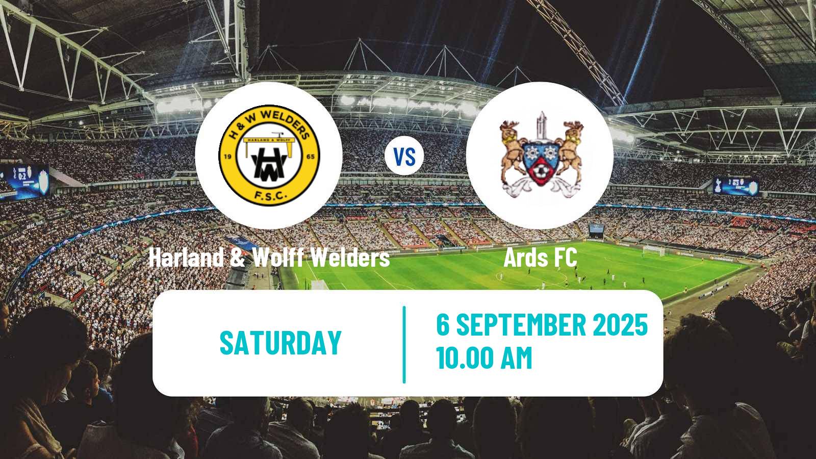 Soccer Northern Irish Championship Harland & Wolff Welders - Ards