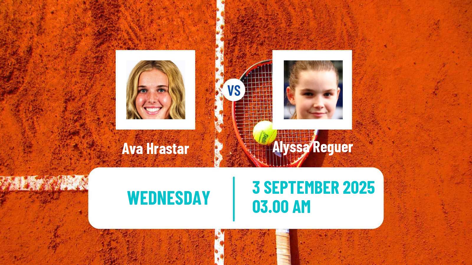 Tennis ITF W15 Heraklion 4 Women Ava Hrastar - Alyssa Reguer