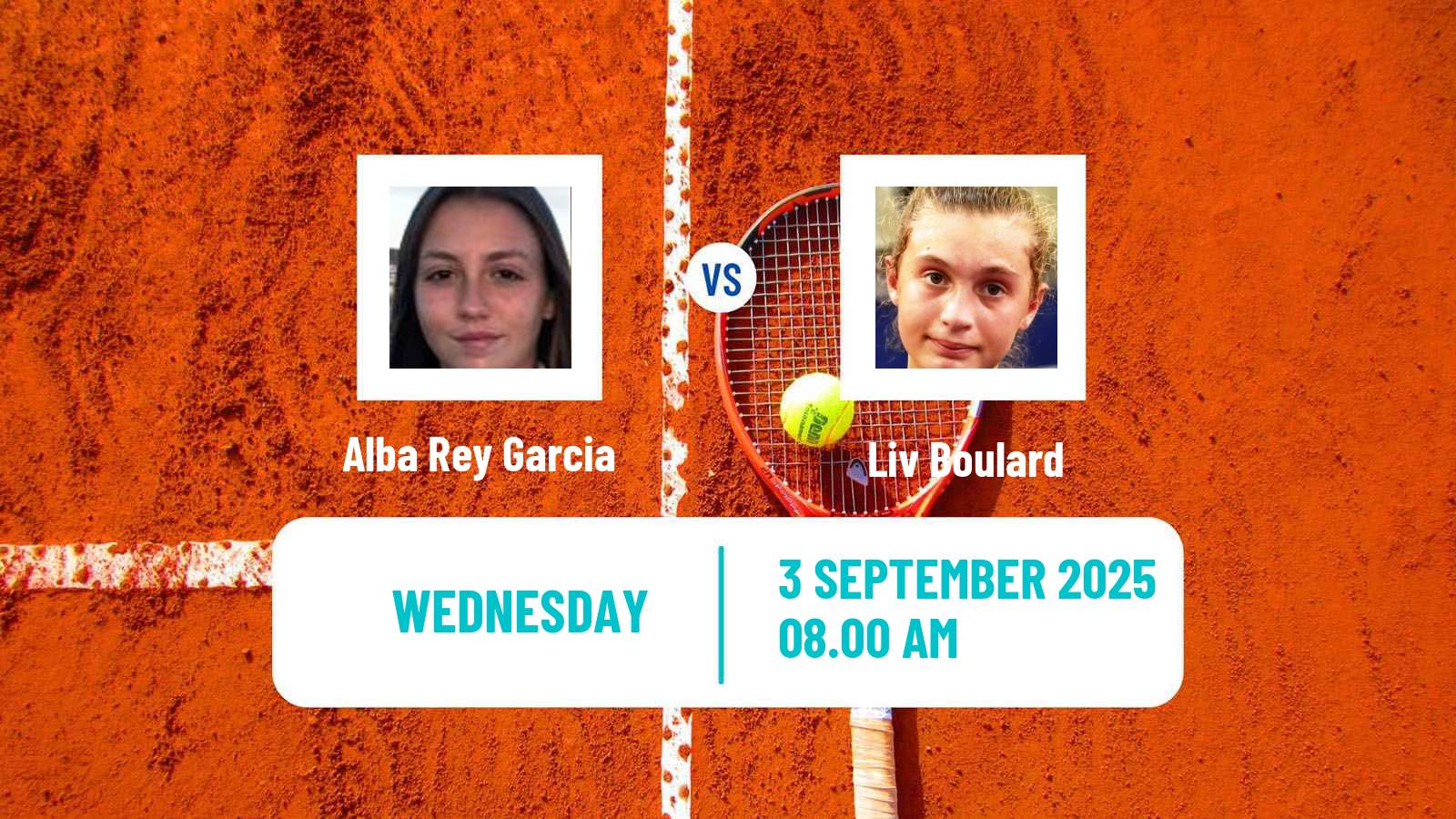 Tennis ITF W15 Denia Women Alba Rey Garcia - Liv Boulard