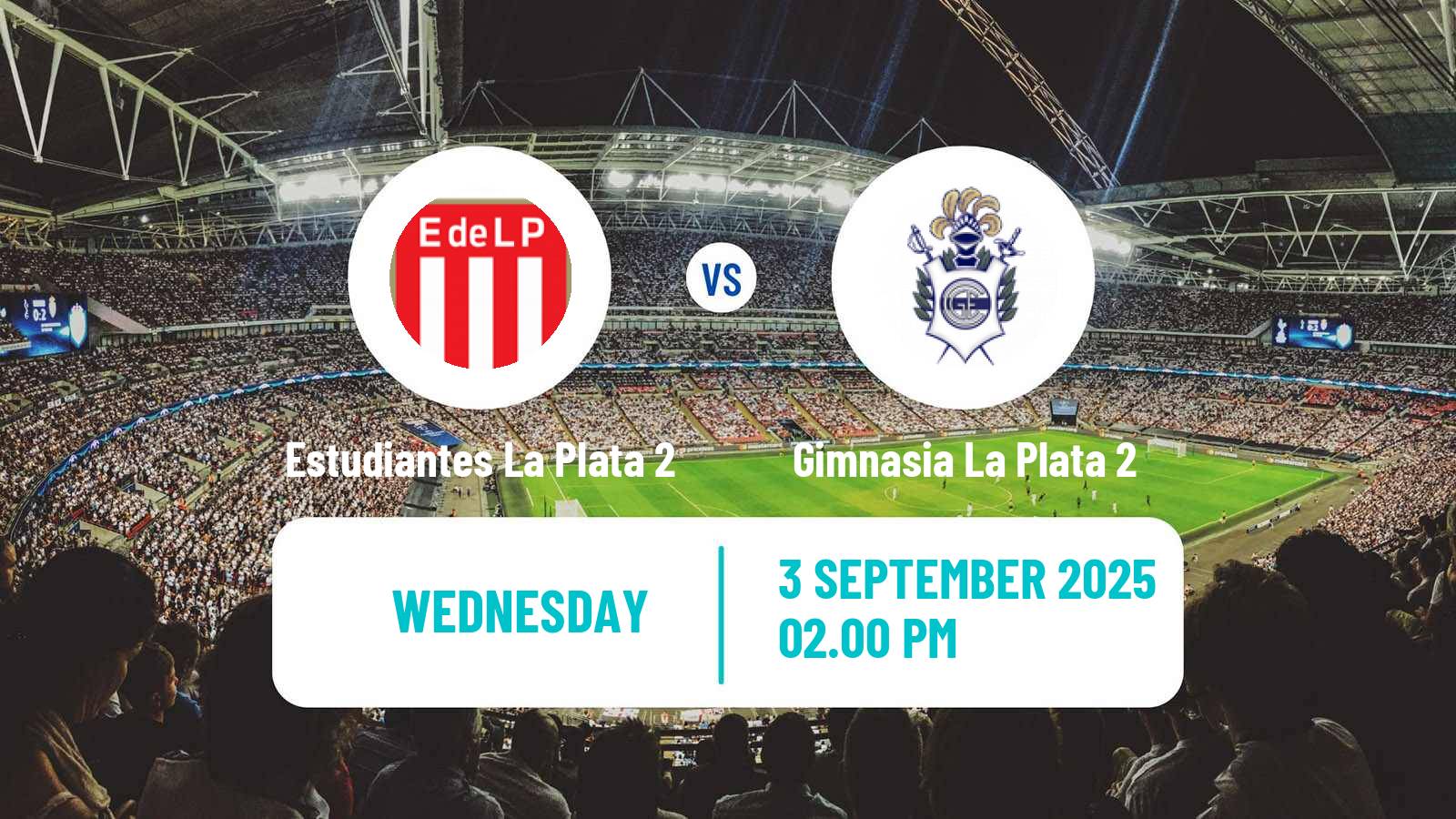 Soccer Argentinian Reserve League Estudiantes La Plata 2 - Gimnasia La Plata 2