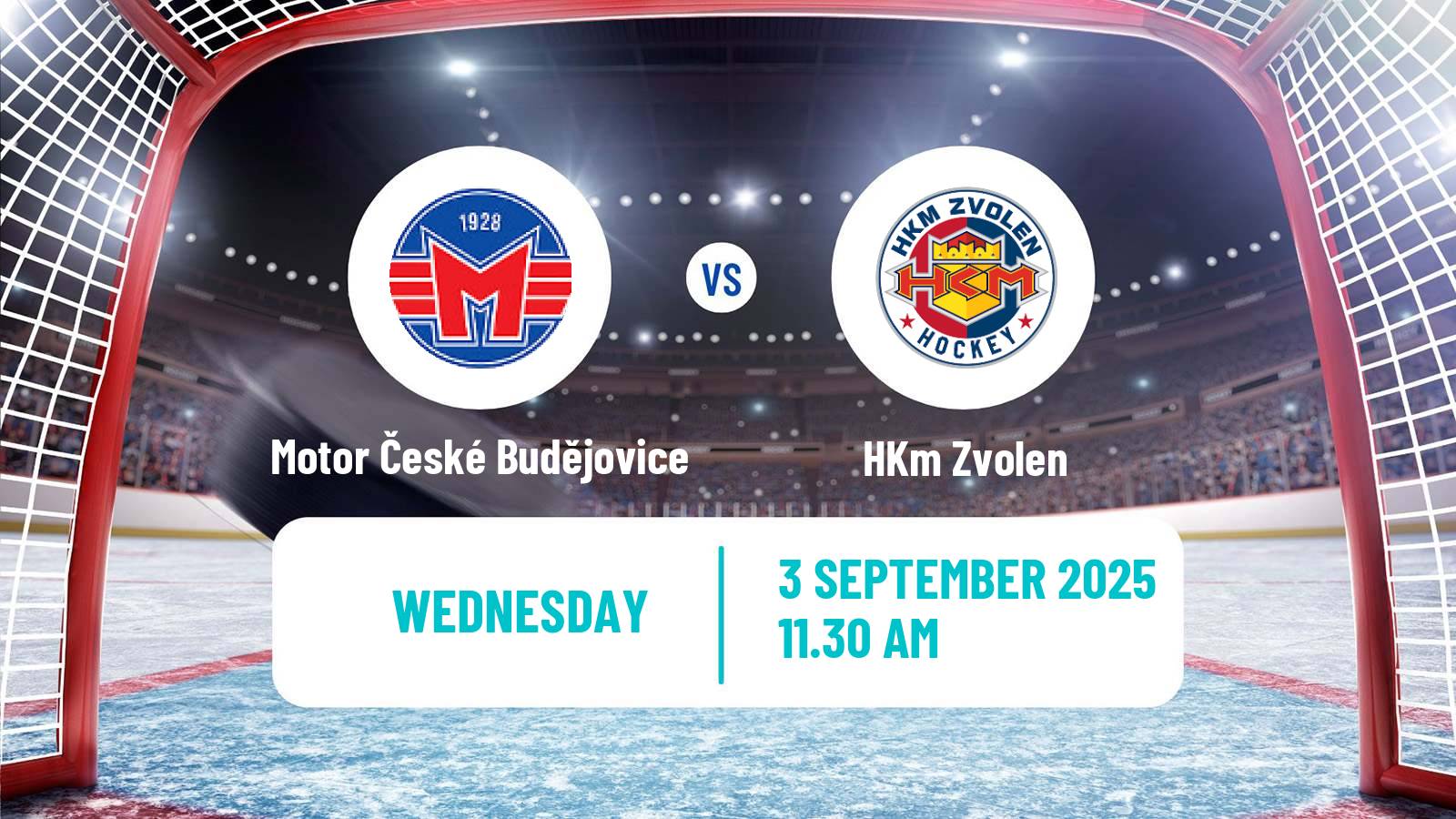 Hockey Club Friendly Ice Hockey Motor České Budějovice - Zvolen