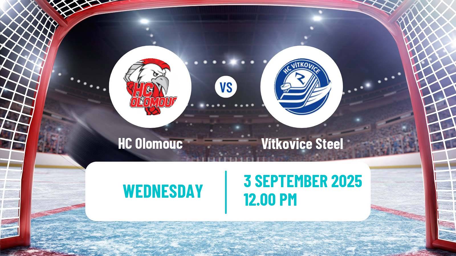 Hockey Club Friendly Ice Hockey Olomouc - Vítkovice Steel