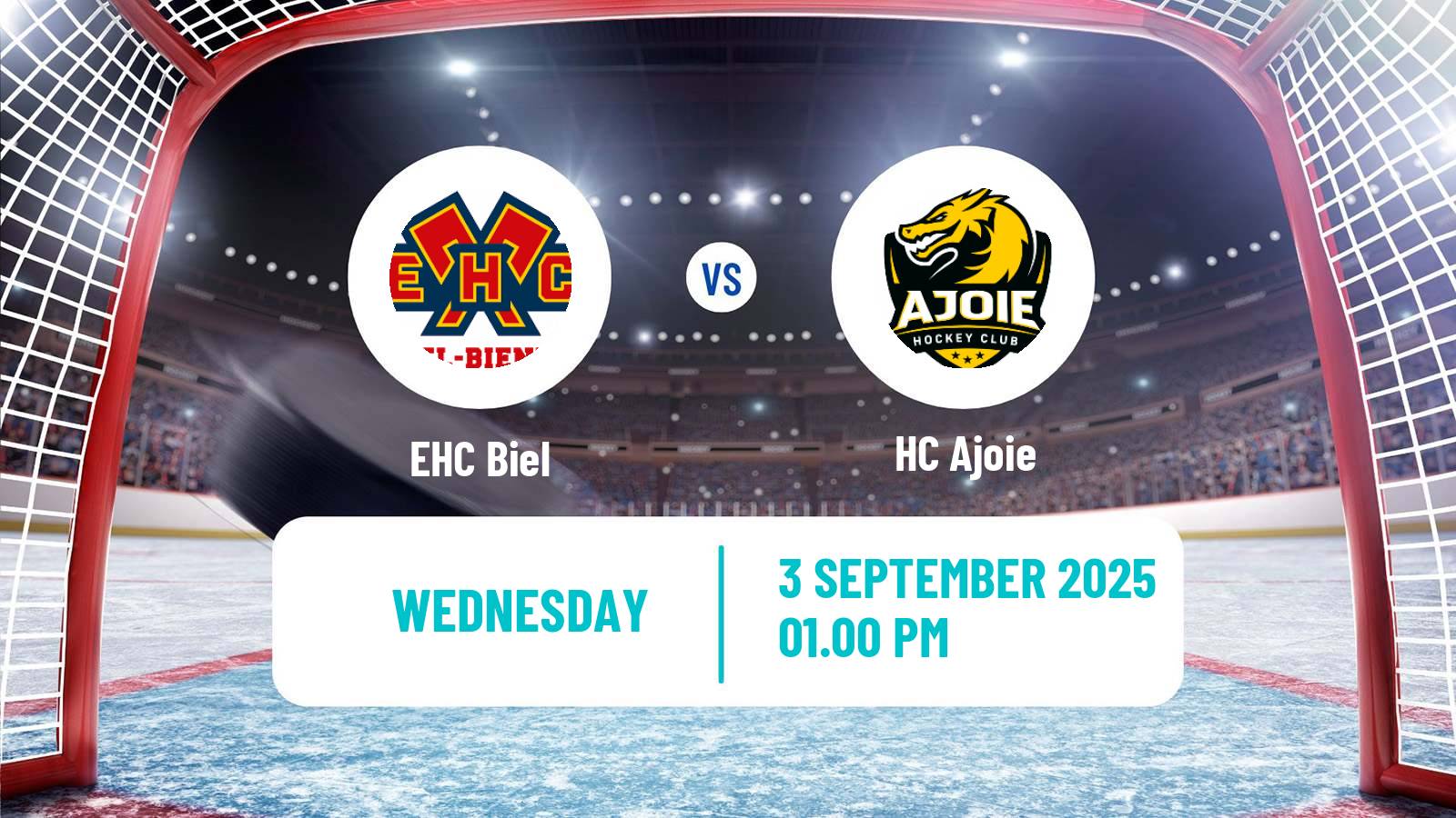 Hockey Club Friendly Ice Hockey Biel - Ajoie