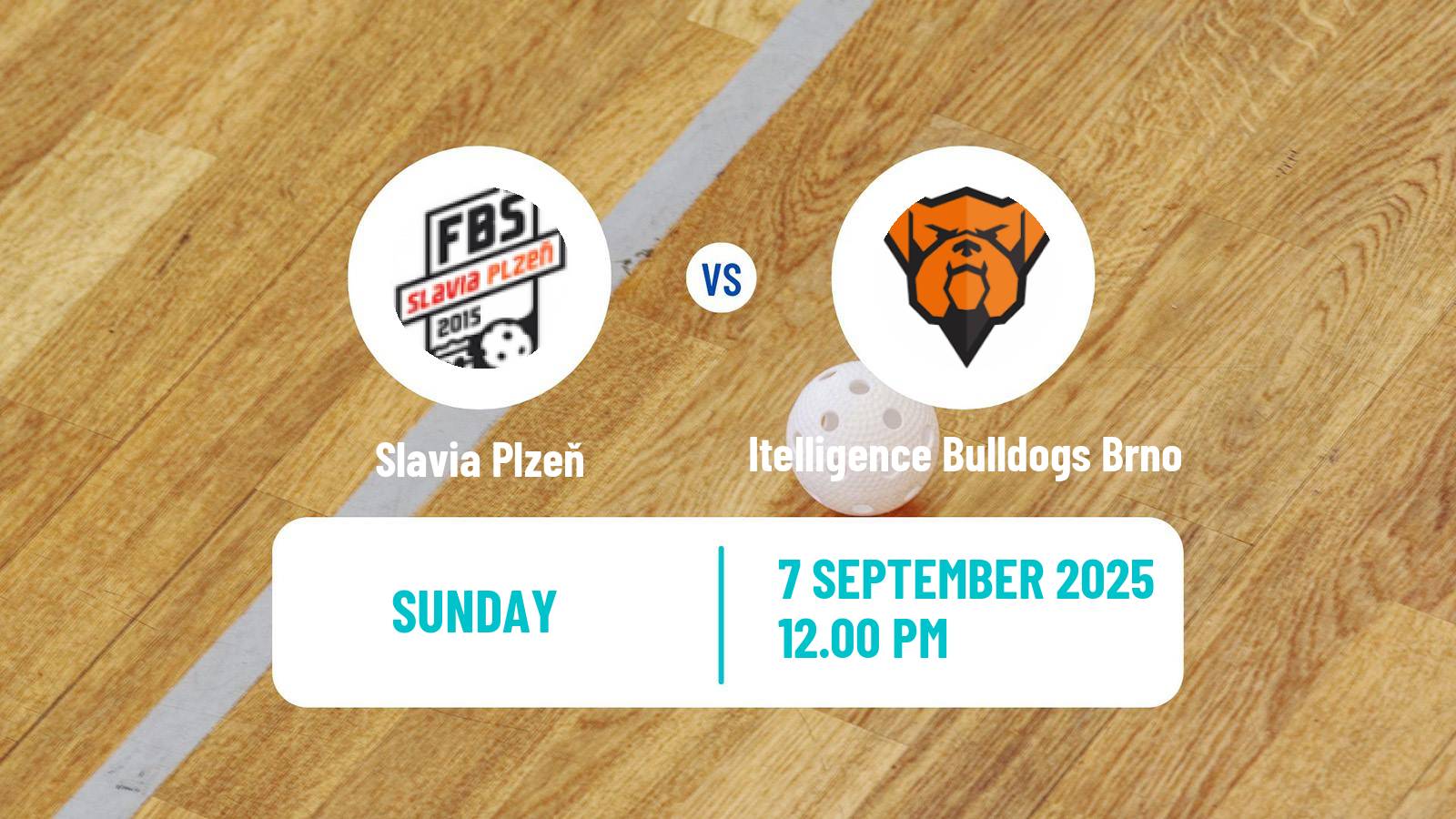 Floorball Czech 1 Liga Floorball Slavia Plzeň - Itelligence Bulldogs Brno