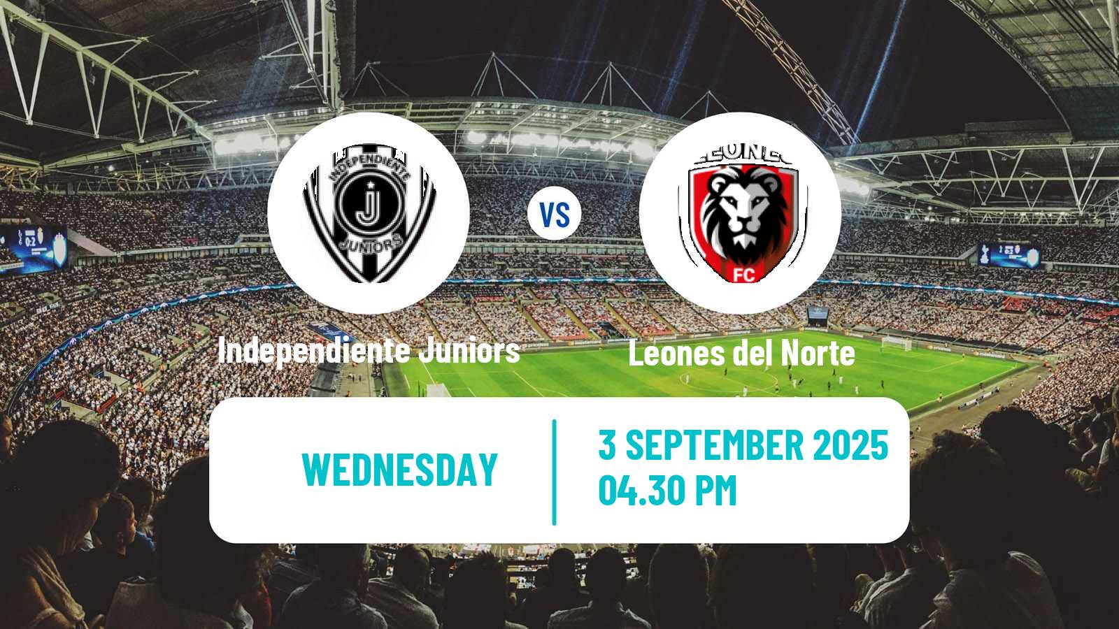 Soccer Ecuadorian Serie B Independiente Juniors - Leones del Norte