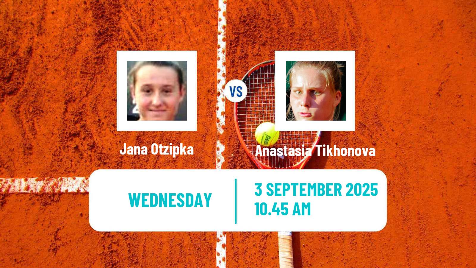 Tennis ITF W50 Saint Palais Sur Mer Women Jana Otzipka - Anastasia Tikhonova