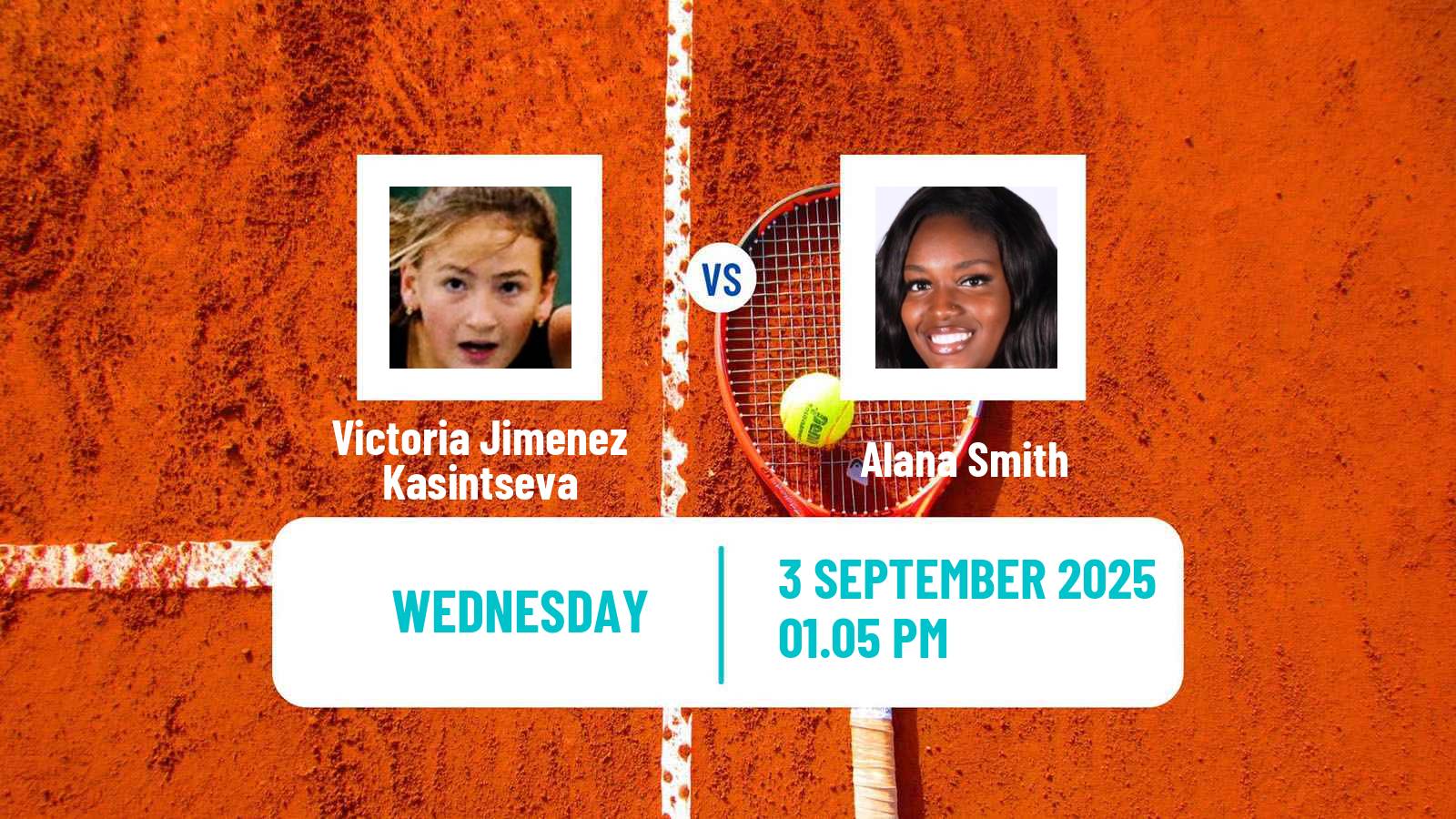 Tennis Guadalajara Challenger Women Victoria Jimenez Kasintseva - Alana Smith