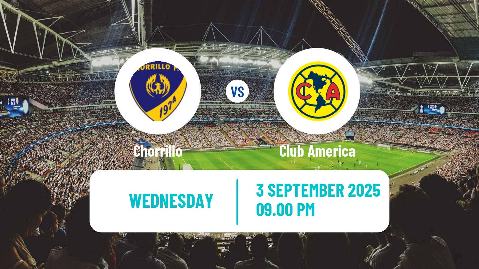 Soccer CONCACAF Champions Cup Women Chorrillo - Club America