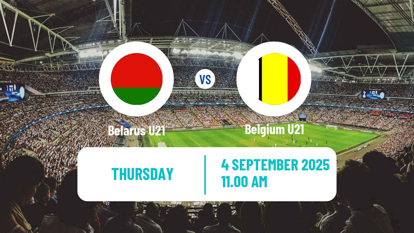 Soccer UEFA Euro U21 Belarus U21 - Belgium U21