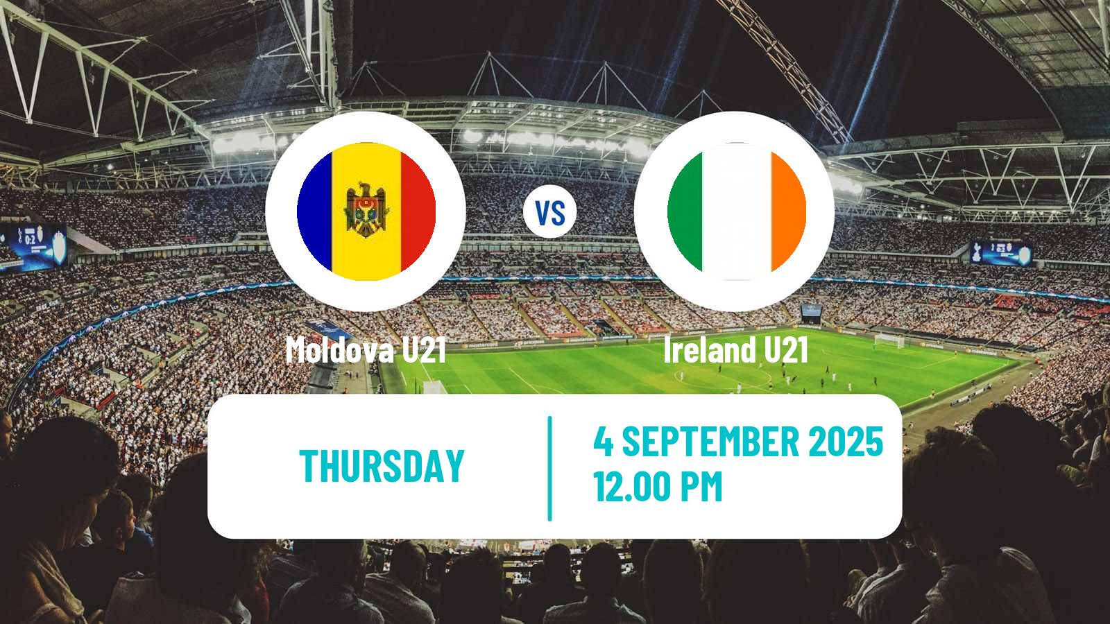 Soccer UEFA Euro U21 Moldova U21 - Ireland U21