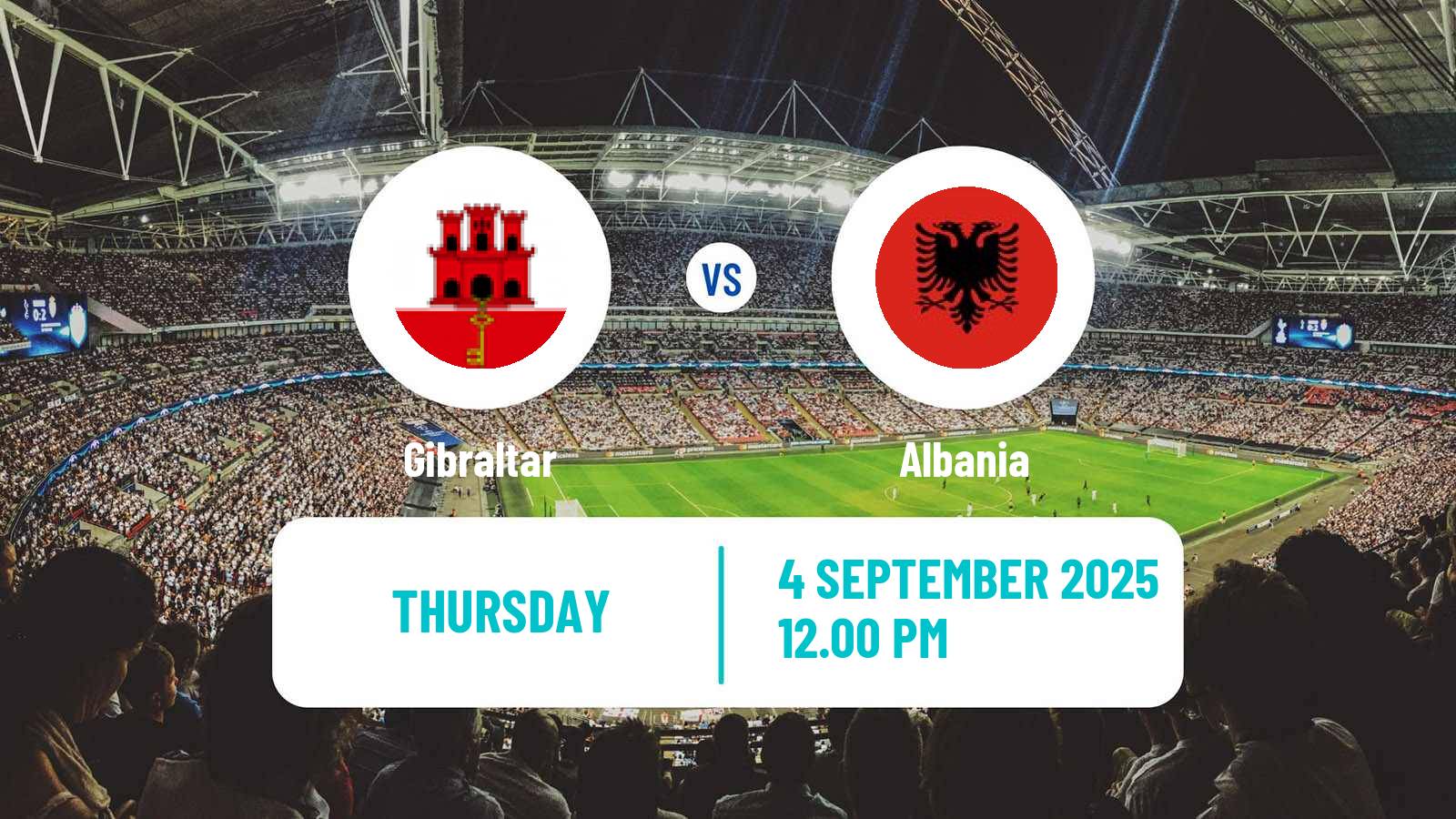 Soccer Friendly Gibraltar - Albania