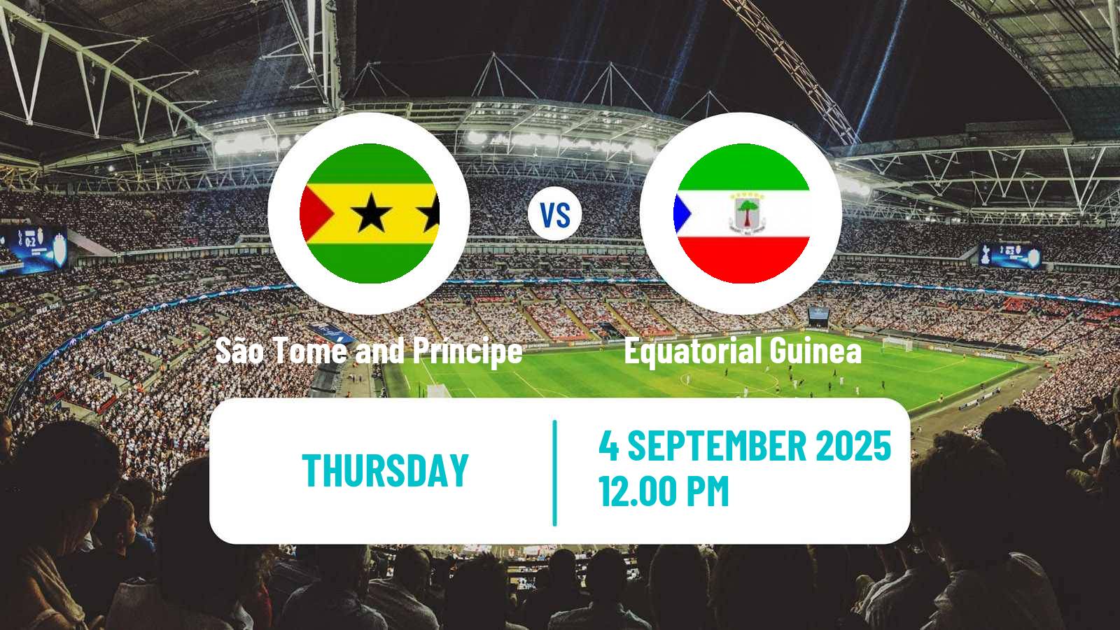 Soccer FIFA World Cup São Tomé and Príncipe - Equatorial Guinea