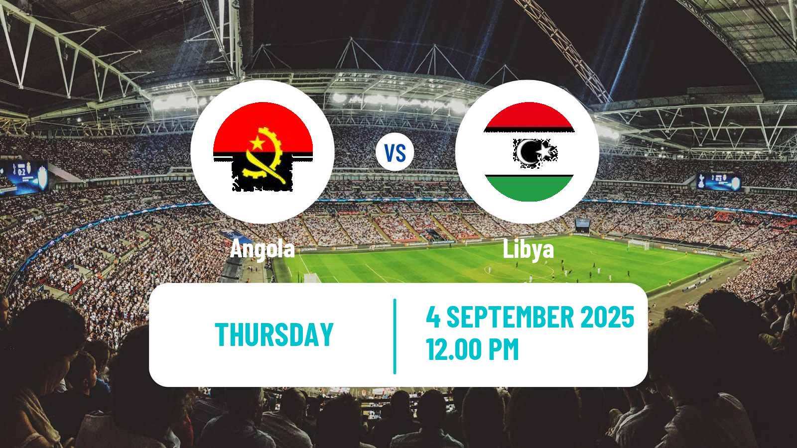 Soccer FIFA World Cup Angola - Libya